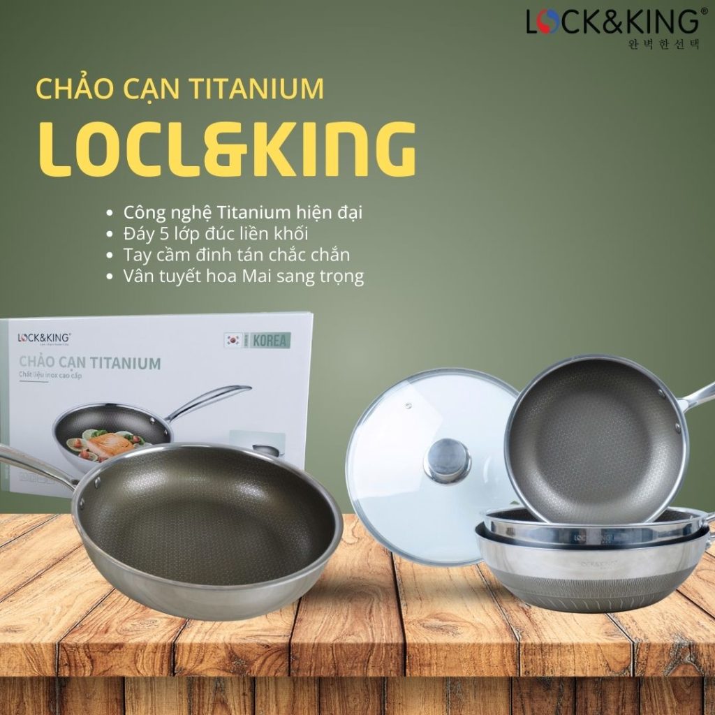 Chảo Titanium có tốt như lời đồn hay không, ưu điểm là gì?