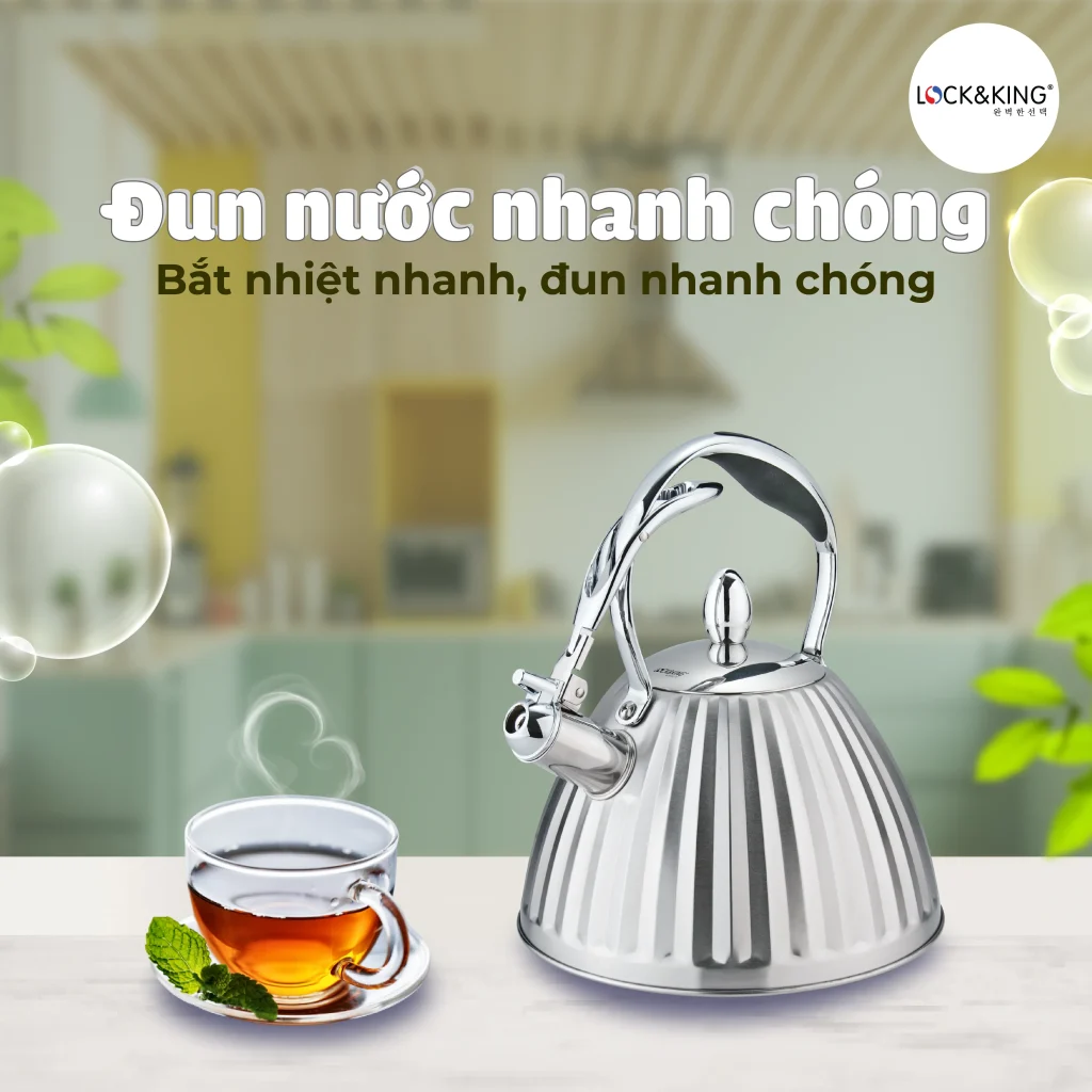 Ấm đun nước Lock&King LK-1035