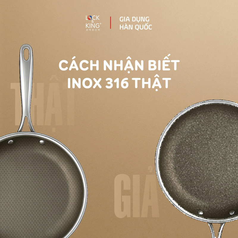 Nhận biết Inox 316 thật - giả