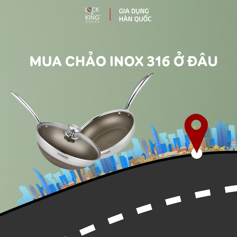 Bạn nên lựa chọn mua chảo Inox 316 ở đâu