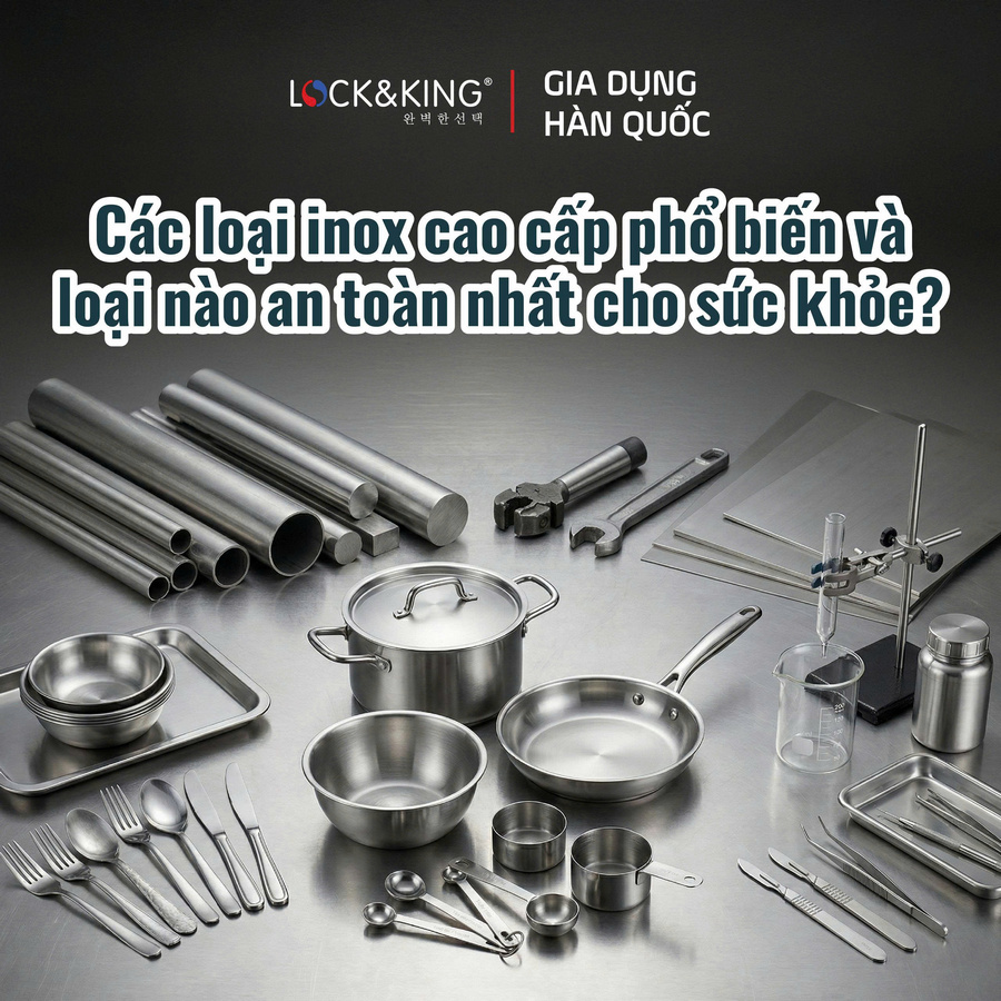 Các loại nồi inox cao cấp phổ biến hiện nay