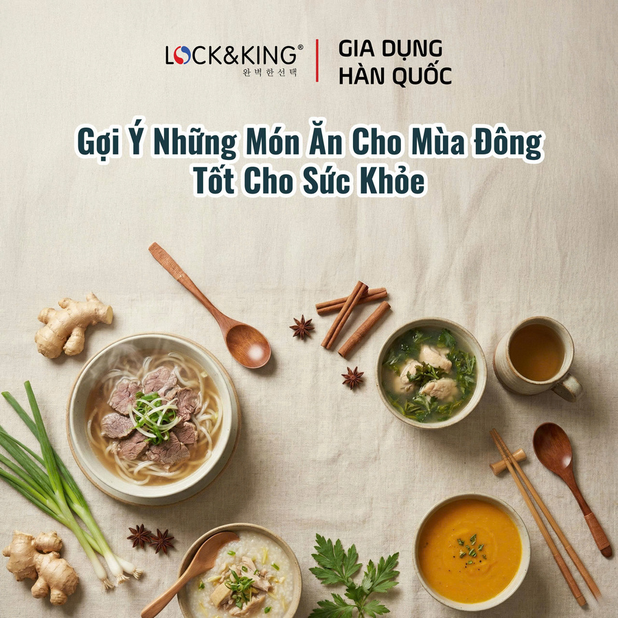 Một số gợi ý về món ăn cho mùa Đông