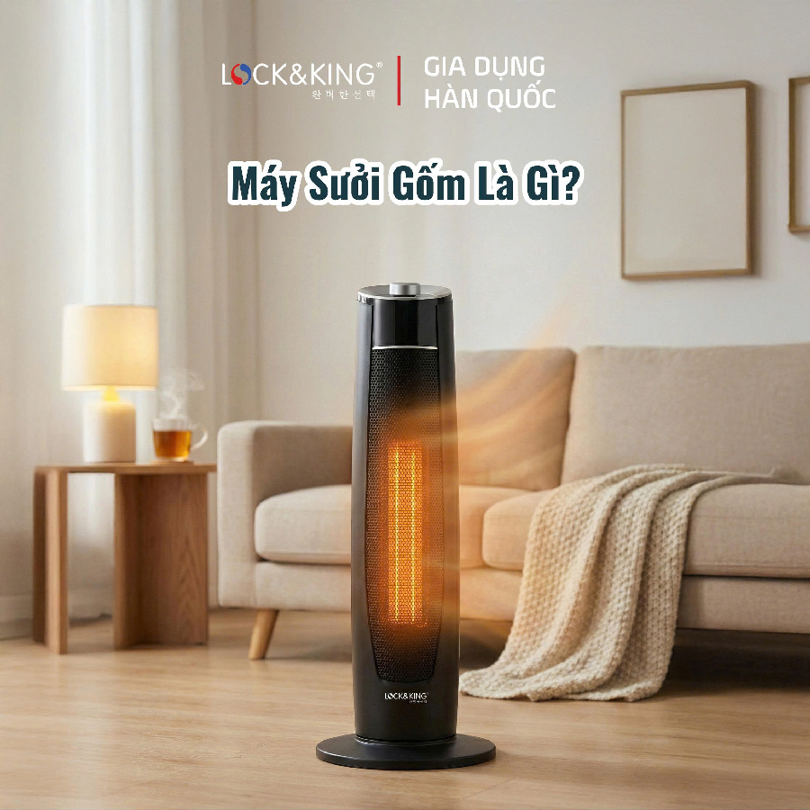 Máy sưởi gốm là gì?