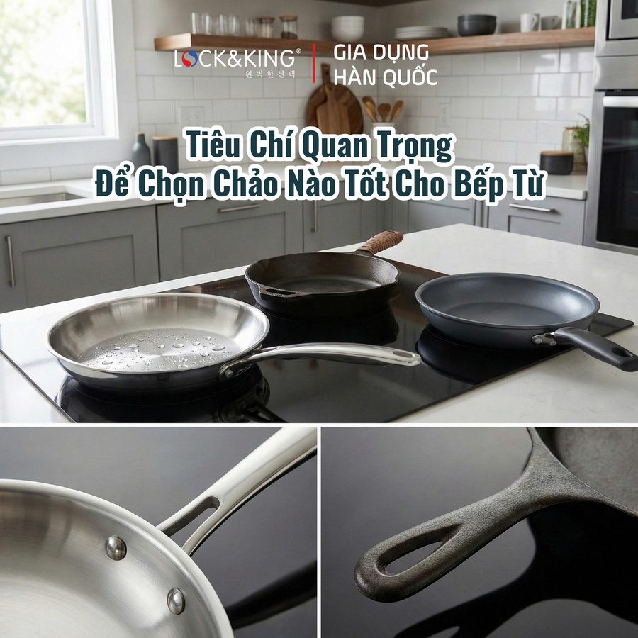 Tiêu chí quan trọng để chọn chảo nào tốt
