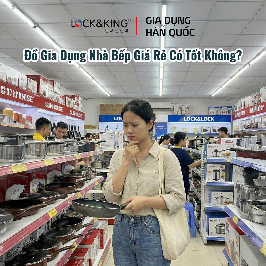 Đồ gia dụng nhà bếp giá rẻ có tốt không?