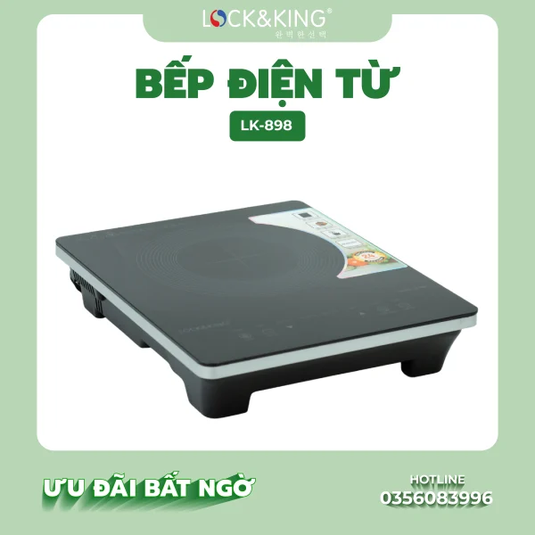 Bếp Điện Từ Lock&King LK-898