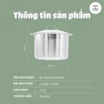 Nồi Luộc Gà Inox Cao Cấp Lock&King LK-32NC
