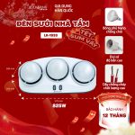 Đèn Sưởi Nhà Tắm 3 Bóng Lock&King LK-1033