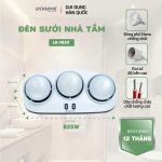 Đèn Sưởi Nhà Tắm 3 Bóng Lock&King LK-1033