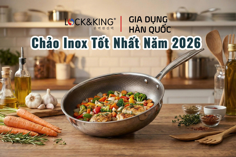 Chảo Inox Tốt Nhất 2026 – 5 Yếu Tố Quyết Định Cho Người Mua
