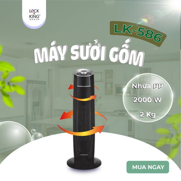 Máy Sưởi Gốm Lock&King LK-586