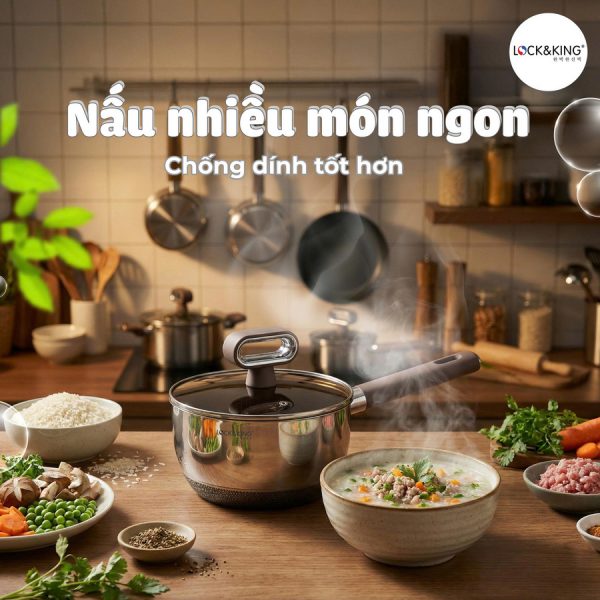 Quánh Titanium Cao Cấp Lock&King LK-3116