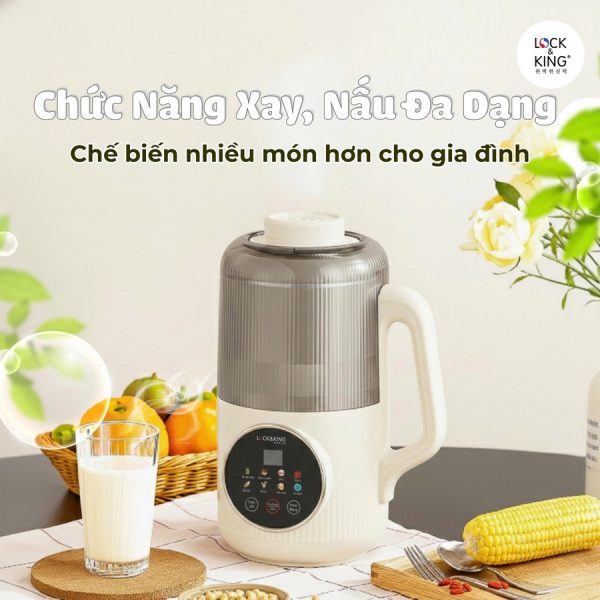 Máy Làm Sữa Hạt Lock&King LK-7812