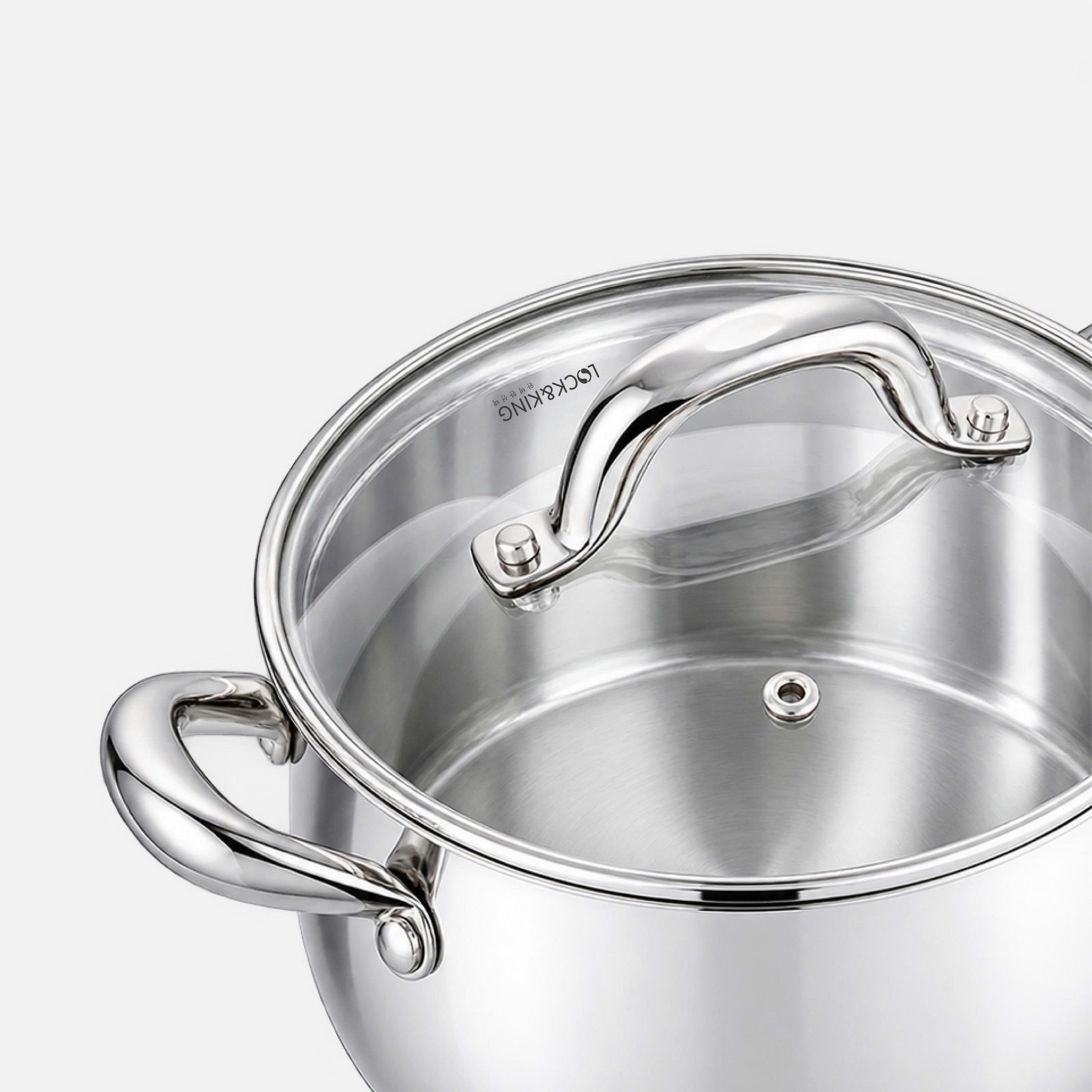 BỘ NỒI INOX 5 ĐÁY CAO CẤP LOCK&KING LK-3348